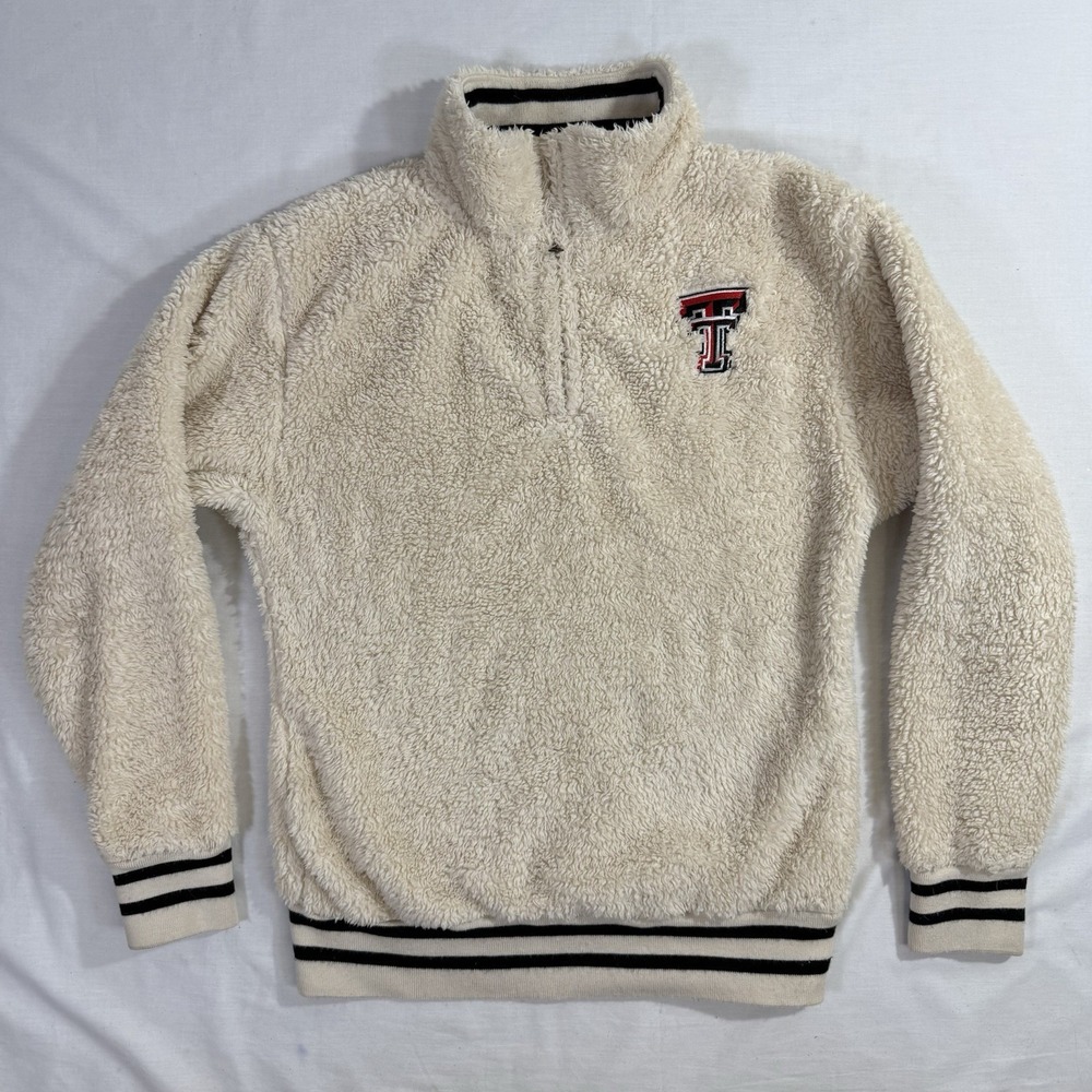 Texas Tech University Pullover 1/4 Zip Zoozatz Jacket Sz XS Women's